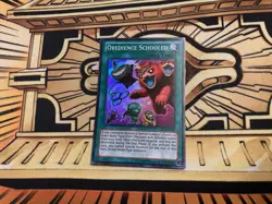 Obedience Schooled LVAL-EN088 Super Rare NM Yugioh Card - Image 1