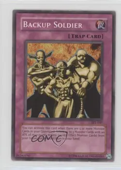 Backup Soldier Unlimited YuGiOh Starter Deck Yugi Evolution #SYE-047 2004 - Image 1