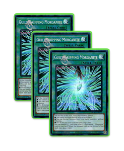 Yugioh! Guilt-Gripping Morganite DUAD-EN070 (Super Rare) 1st Ed 3x - Image 1