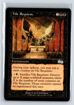 Vile Requiem Urza's Saga Uncommon - MTG Magic the Gathering Card - Image 1