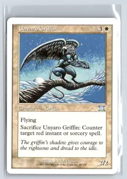 Unyaro Griffin Sixth Edition Uncommon - MTG Magic the Gathering Card - Image 1