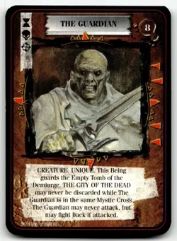 1995 Kult Reality is a Lie! Trading card game - THE GUARDIAN - Image 1