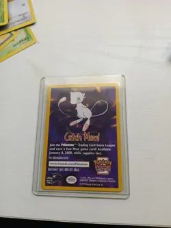 CATCH MEW POKEMON CARD MOVIE PROMO INSERT NM CONDITION - Image 2