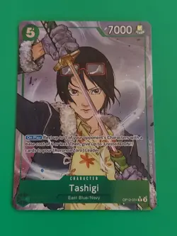 Tashigi Alt Art ENGLISH OP12-031 R Legacy of the Master ONE PIECE Card Game NM - Image 1