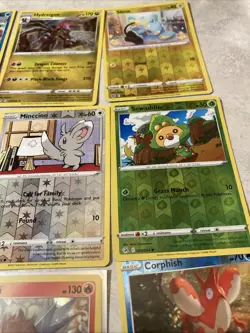 Pokemon Reverse Hollow Card Lot 12 Cards - Image 4