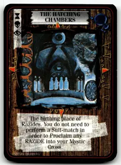 1995 Kult Reality is a Lie! Trading card game - THE HATCHING CHAMBERS - Image 1