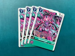 Okuwamon BT14-051 Playset Blast Ace Digimon Card Game x4 - Image 1