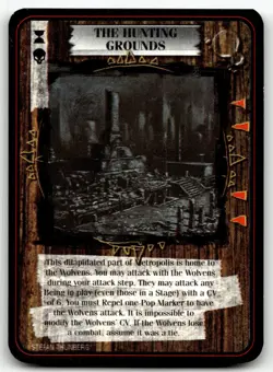 1995 Kult Reality is a Lie! Trading card game - THE HUNTING GROUNDS - Image 1