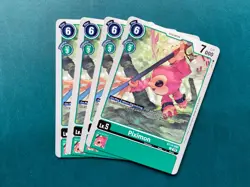 Piximon BT14-050 Playset Blast Ace Digimon Card Game x4 - Image 1