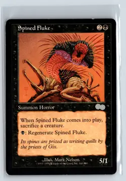 Spined Fluke Urza's Saga Uncommon - MTG Magic the Gathering Card - Image 1