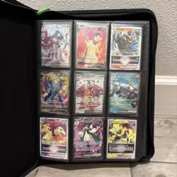 Pokemon Card Binder Collection Lot Charizard ex, dialga ex, V And Ex + More - Image 1