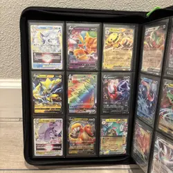 Pokemon Card Binder Collection Lot Charizard ex, dialga ex, V And Ex + More - Image 4
