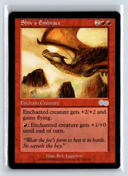 Shiv's Embrace Urza's Saga Uncommon - MTG Magic the Gathering Card - Image 1