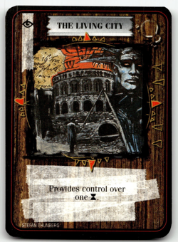 1995 Kult Reality is a Lie! Trading card game - THE LIVING CITY - Image 1