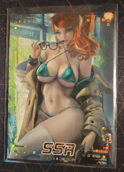 SSR Puzzle Back ACG SSR-01 ACG Nvshen Lianmeng Goddess Story Anime Card - Image 1