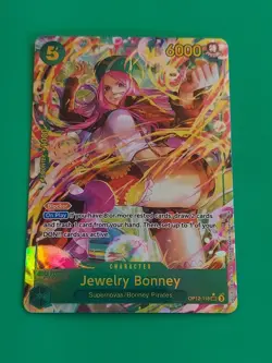 Jewelry Bonney Alt Art ENGLISH OP12-118 SEC Legacy of the Master NM Card - Image 1