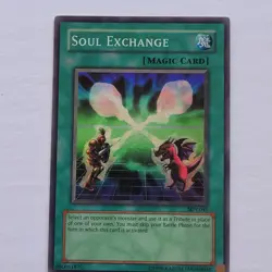 Yugioh TCG - Soul Exchange - SDY-041 - Light Play LP - Super Rare - Vintage 2002 - Image 2