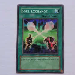 Yugioh TCG - Soul Exchange - SDY-041 - Light Play LP - Super Rare - Vintage 2002 - Image 3