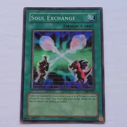 Yugioh TCG - Soul Exchange - SDY-041 - Light Play LP - Super Rare - Vintage 2002 - Image 5