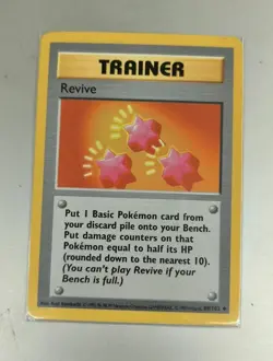 REVIVE - 89/102 - Base Set SHADOWLESS - Pokemon Card - Excellent Cond - Image 1