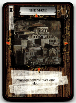 1995 Kult Reality is a Lie! Trading card game - THE MAZE - Image 1
