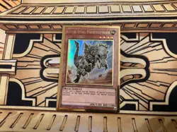 Fossil Dyna Pachycephalo MGED-EN008 1st Gold Rare NM Yugioh Card - Image 1