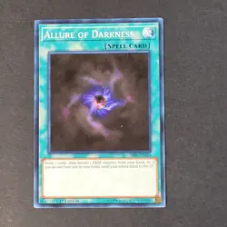Yugioh TCG - Allure of Darkness - SR06-EN024 - 1st Ed - NM - Common Spell - 2018 - Image 2