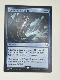 Raise the Palisade LOTR | NM | MTG - Image 1