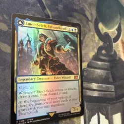 MTG Final Fantasy Emet Selch Unsundered FIN 0218 Foil - Image 2