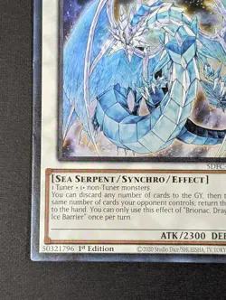 Yugioh TCG - 1x Brionac Dragon of the Ice Barrier - SDFC-EN043 - NM - 1st - 2021 - Image 4