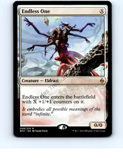 Endless One #8 Rare Battle for Zendikar MTG NP Near Mint or Better - Image 1