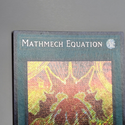 Yugioh TCG - 1x Mathmech Equation - MYFI-EN010 - VLP - Secret Rare - 1st - 2019 - Image 3