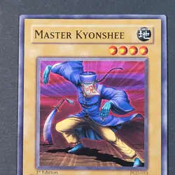 Yugioh TCG - 2x Master Kyonshee - PGD-053 - LP/NM - 1st Ed - Vintage Common 2003 - Image 5