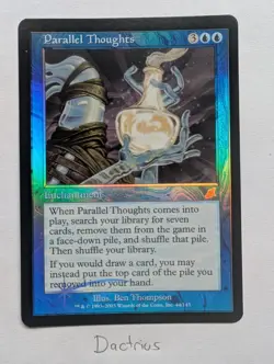 Parallel Thoughts - Foil - Scourge - MtG - Image 1