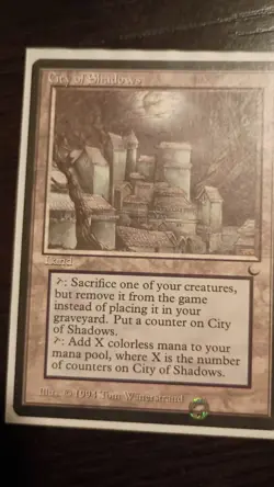 Magic the Gathering City of Shadows the Dark NM MTG - Image 1