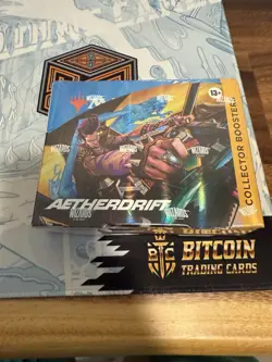 MTG Magic Aetherdrift COLLECTOR Booster Box FACTORY SEALED! - Image 1