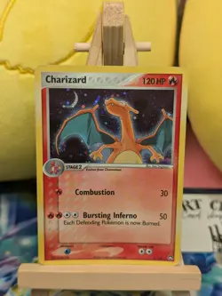 2007 POKEMON EX POWER KEEPERS CHARIZARD #6/108 RARE HOLO *Swirl* - Image 1