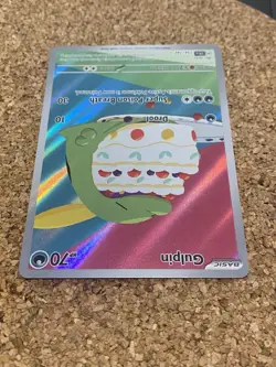Gulpin 154/142 - Illustration Rare Holo SV: Stellar Crown Pokemon TCG SCR NM - Image 2