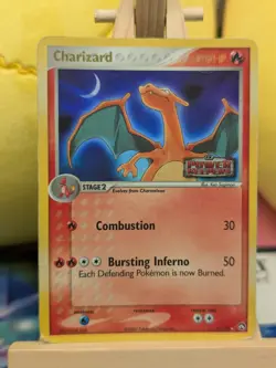 2007 POKEMON EX POWER KEEPERS #6 CHARIZARD-REVERSE FOIL HP - Image 1