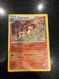 Pokemon TCG Legendary Treasures CHARIZARD 19/113 - HOLO, Lightly Played, 2013 - Image 1