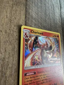 PRERELEASE Charizard HOLO PROMO Pokemon SM158 SM Team Up Holo - Image 2