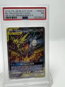 Pokemon TCG 2019 Black Star MLTRS/ZPDS/ARTCN GX HIF ELITE Trainer Box PSA 7 - Image 4