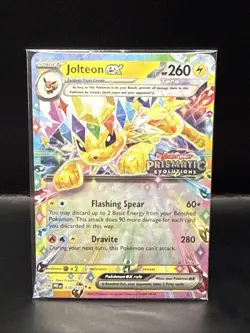 Jolteon EX 030/131 Stamped Promo - Pokemon TCG Prismatic Evolutions - NM+/Sealed - Image 1