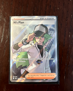 Pokemon - N’s Plan - 170-086 - Special Illustration Rare - S&V Black Bolt - SET✨ - Image 2
