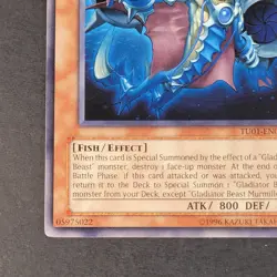 Yugioh TCG - Gladiator Beast Murmillo - TU01-EN015 - LP - Unl - Monster 2009 - Image 4