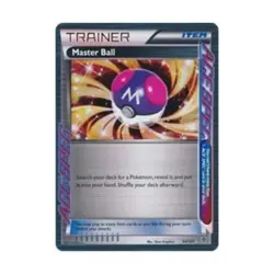 Pokemon Plasma Blast Master Ball (R Ace) #94 (Holo) VG - Image 1