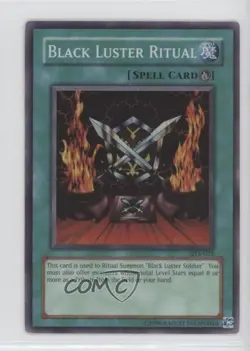 Black Luster Ritual Unlimited YuGiOh Starter Deck Yugi Evolution #SYE-025 2004 - Image 1