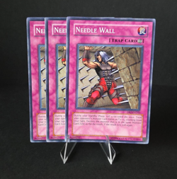 YuGiOh! Trap x3 Playset - Needle Wall - Common Mixed Sets DB2 PGD NM - Image 1