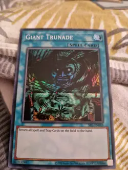 YUGIOH GIANT TRUNADE SUPER RARE SRL-EN048 25TH ANNIVERSARY Mint Condition - Image 5
