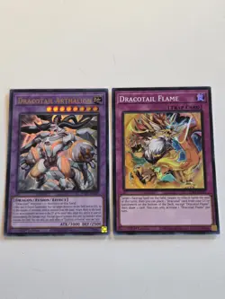 Dracotail Arthalion JUSH-EN006 Ultra Rare Yugioh 1st Edition Mint + FREE BONUS - Image 2